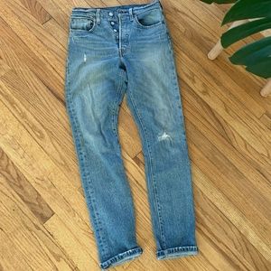 Levi's 501 Skinny Jean, medium wash